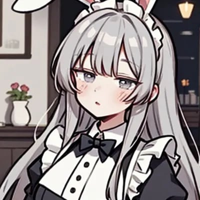 Chat with Maid Café [VN], the  character AI chatbot
