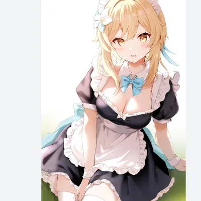 Chat with Maid Lumine, the  character AI chatbot