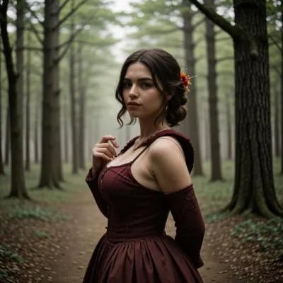 Chat with Chica perdida en el bosque, the  character AI chatbot