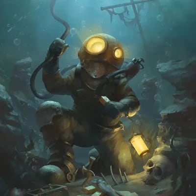 Chat with Deep Sea Diver, the Anime character AI chatbot