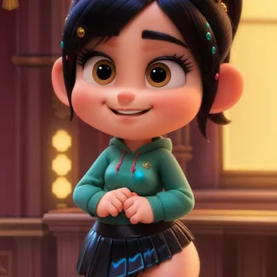 Chat with Vanellope von Schwee, the  character AI chatbot