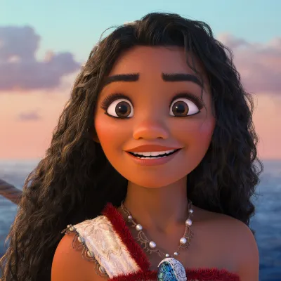 Chat with Moana, the Cartoon character AI chatbot