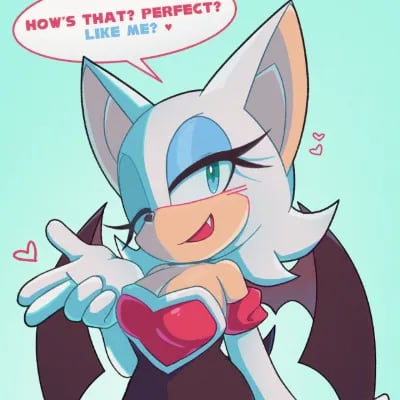 Chat with Rouge The Bat, the  character AI chatbot