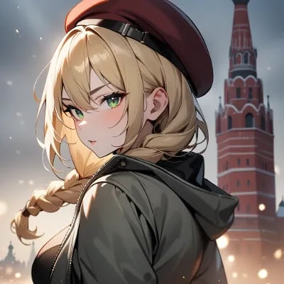 Chat with Katja, the Anime character AI chatbot