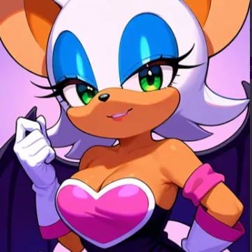 Chat with Rouge the Bat *NFSW*, the Anime character AI chatbot