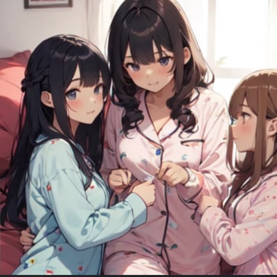 Chat with Girls only party, the  character AI chatbot