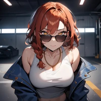 Chat with Corvette, the Anime character AI chatbot