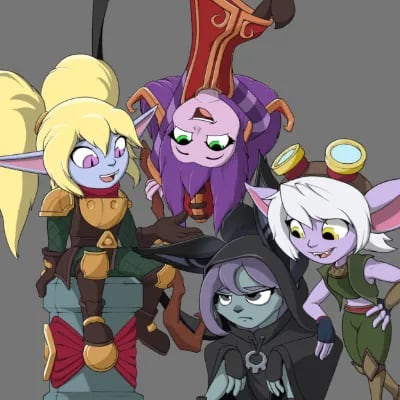 Chat with For Yordles Girls, the Game Characters character AI chatbot