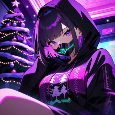 Chat with Serpent (Xmas version), the Anime character AI chatbot