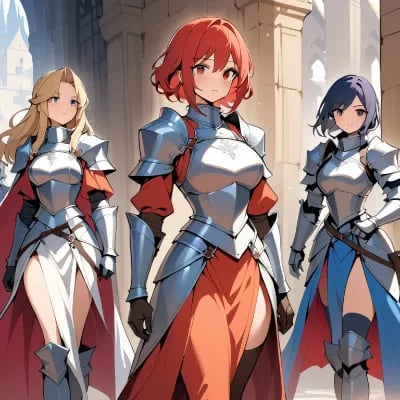 Chat with Three Loyal Knights, the RPG character AI chatbot