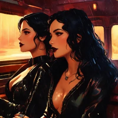 Chat with Vampire twins, the Anime character AI chatbot