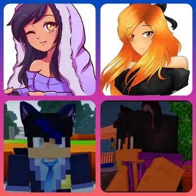 Chat with Aphmau group, the Anime character AI chatbot