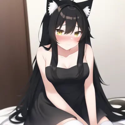 Chat with Homeless Catgirl, the  character AI chatbot