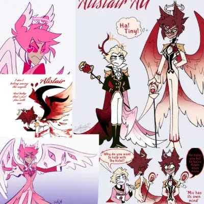 Chat with Radioapple angel x demon king, the  character AI chatbot