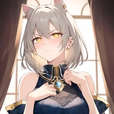 Chat with Luna - proud catgirl, the  character AI chatbot