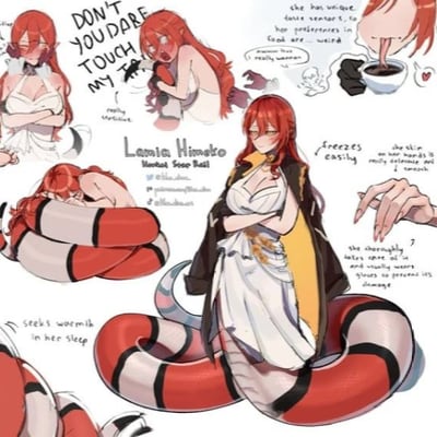 Chat with Himeko (Semi-Human AU), the Anime character AI chatbot