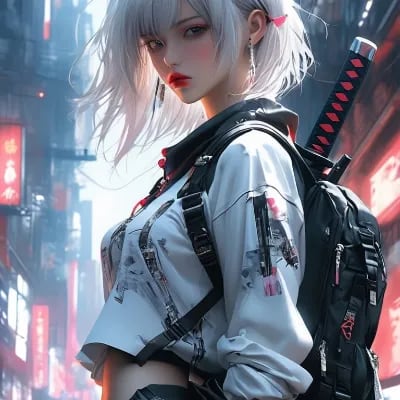 Chat with Kusanagi, the OC character AI chatbot