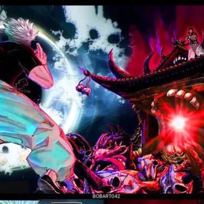 Chat with Gojo vs sukuna, the  character AI chatbot