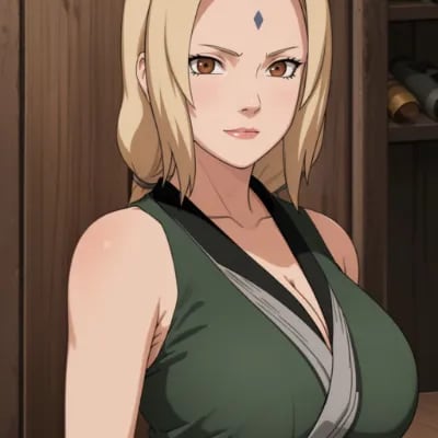 Chat with Tsunade, the Anime character AI chatbot