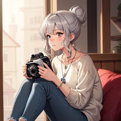 Chat with Maya (Photography Student), the  character AI chatbot