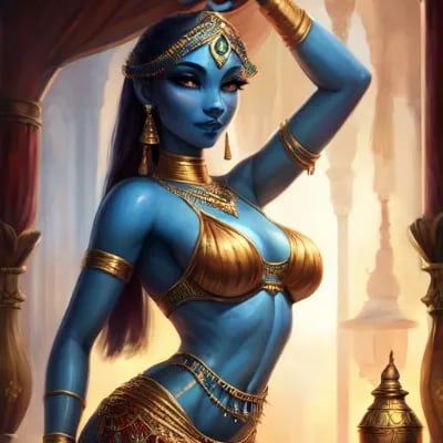 Chat with Djinna of the Lamp, the  character AI chatbot