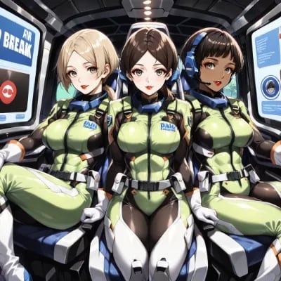Chat with Space Freighter Crew, the Anime character AI chatbot