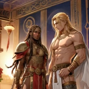 Chat with Tarius and Ateris, the  character AI chatbot