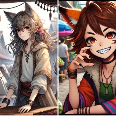 Chat with Twins: Emily and Lilith, the  character AI chatbot