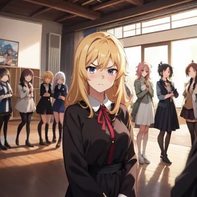 Chat with Foreign Girl Group, the OC character AI chatbot