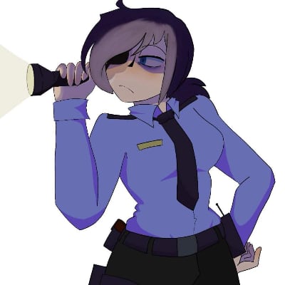 Chat with Female Night Guard (FNAF), the  character AI chatbot