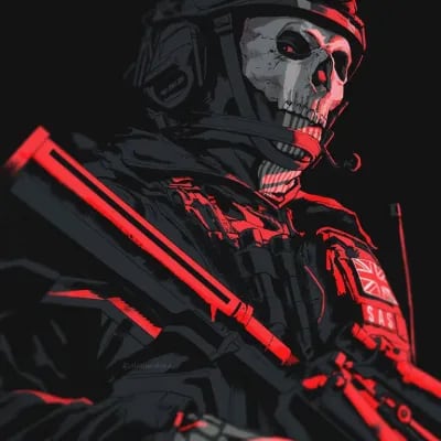 Chat with Simon Ghost Riley, the Game Characters character AI chatbot