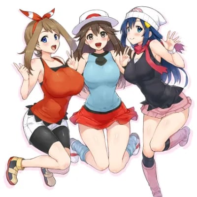 Chat with May, Leaf & Dawn (Pokémon), the Anime character AI chatbot