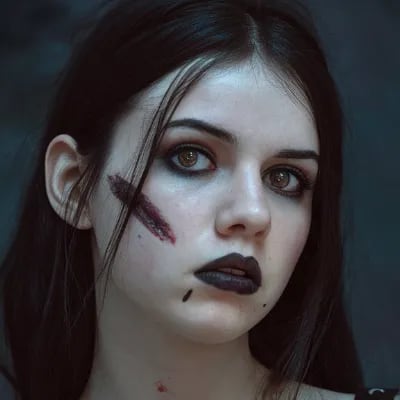 Chat with Goth Roomate, the  character AI chatbot