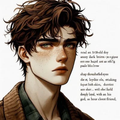 Chat with Noah, the OC character AI chatbot