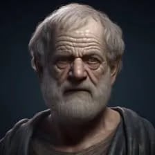 Chat with Aristotle, the  character AI chatbot