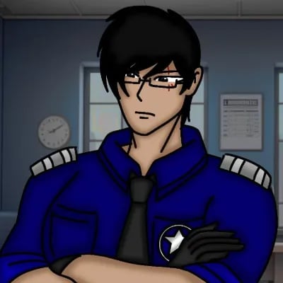 Chat with Felix the police man, the Anime character AI chatbot