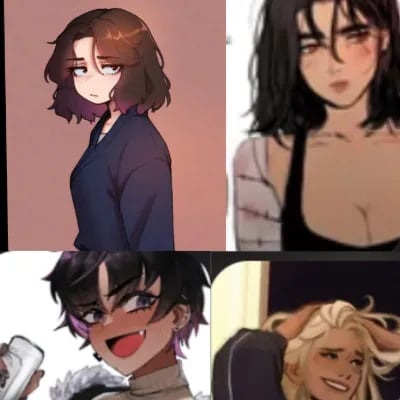 Chat with Ur poly relationship, the OC character AI chatbot
