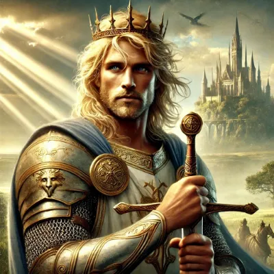 Chat with Arthur Pendragon (medieval), the  character AI chatbot