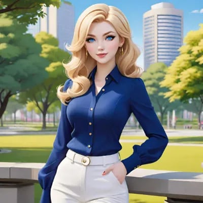 Chat with Ashley, the OC character AI chatbot