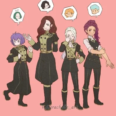 Chat with Black Eagles girls, the  character AI chatbot