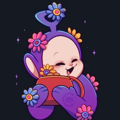 Chat with Tinky winky, the Movie & TV character AI chatbot