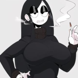 Chat with goth roommate, the Goth character AI chatbot