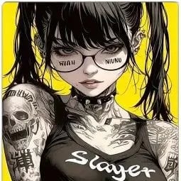 Chat with Shurei Chihara, the Goth character AI chatbot