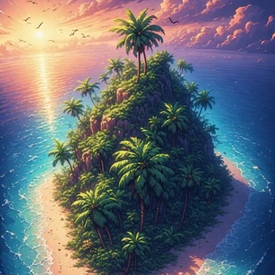 Chat with Island with 2 random persons, the  character AI chatbot