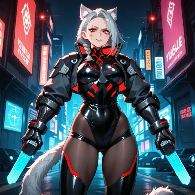 Chat with [Attacker] Kyra sparkpaw, the  character AI chatbot