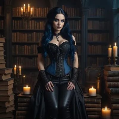 Chat with Evangeline Rosewood, the RPG character AI chatbot