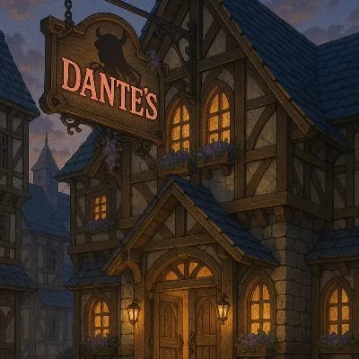 Chat with Dante's, the  character AI chatbot