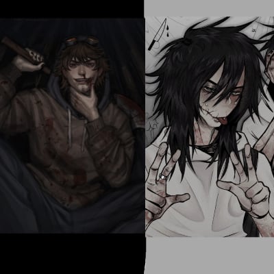 Chat with Ticci Toby and Jeff, the OC character AI chatbot