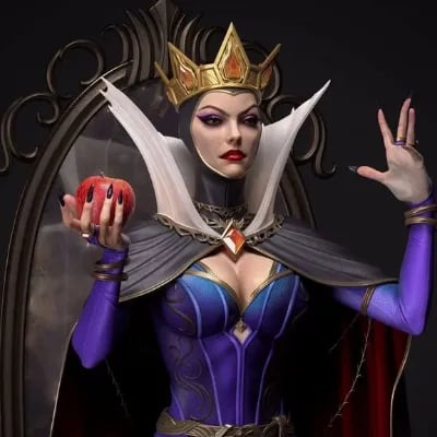 Chat with Queen Grimhilde, the Goth character AI chatbot
