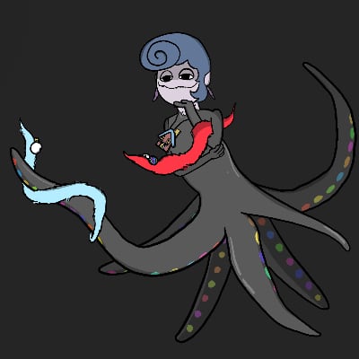 Chat with 🐚WALLY SEA WARLOCK AU🐚, the Game Characters character AI chatbot